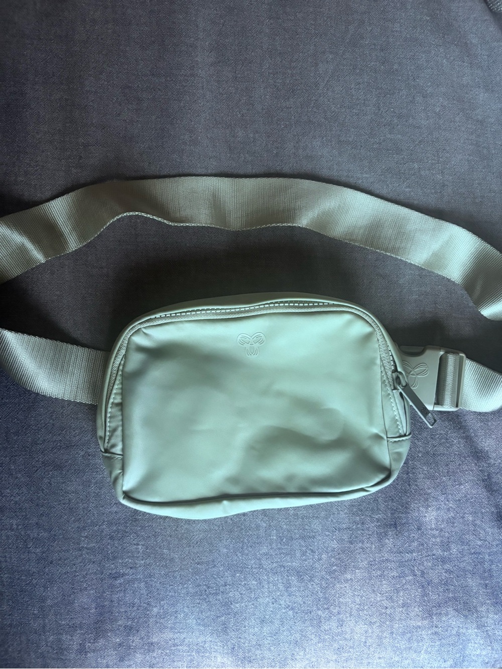 Aritzia Mint Green Crossbody Belt Bag